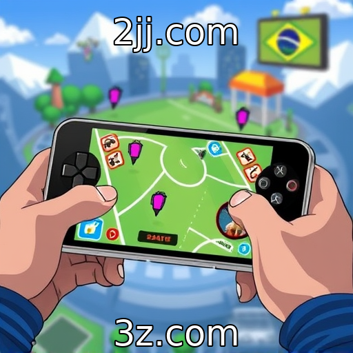 Crescimento do mercado de jogos móveis no Brasil